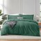 Hearth & Harbor Duvet Cover With Fitted Sheet Soft Double Brushed Bedding Set